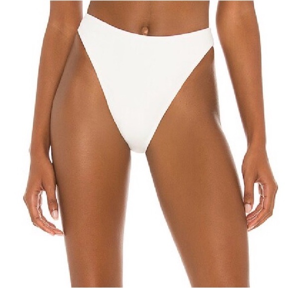 Lovers and Friends BRISTOL HIGH WAIST BOTTOM in White Size XL - Picture 2 of 8